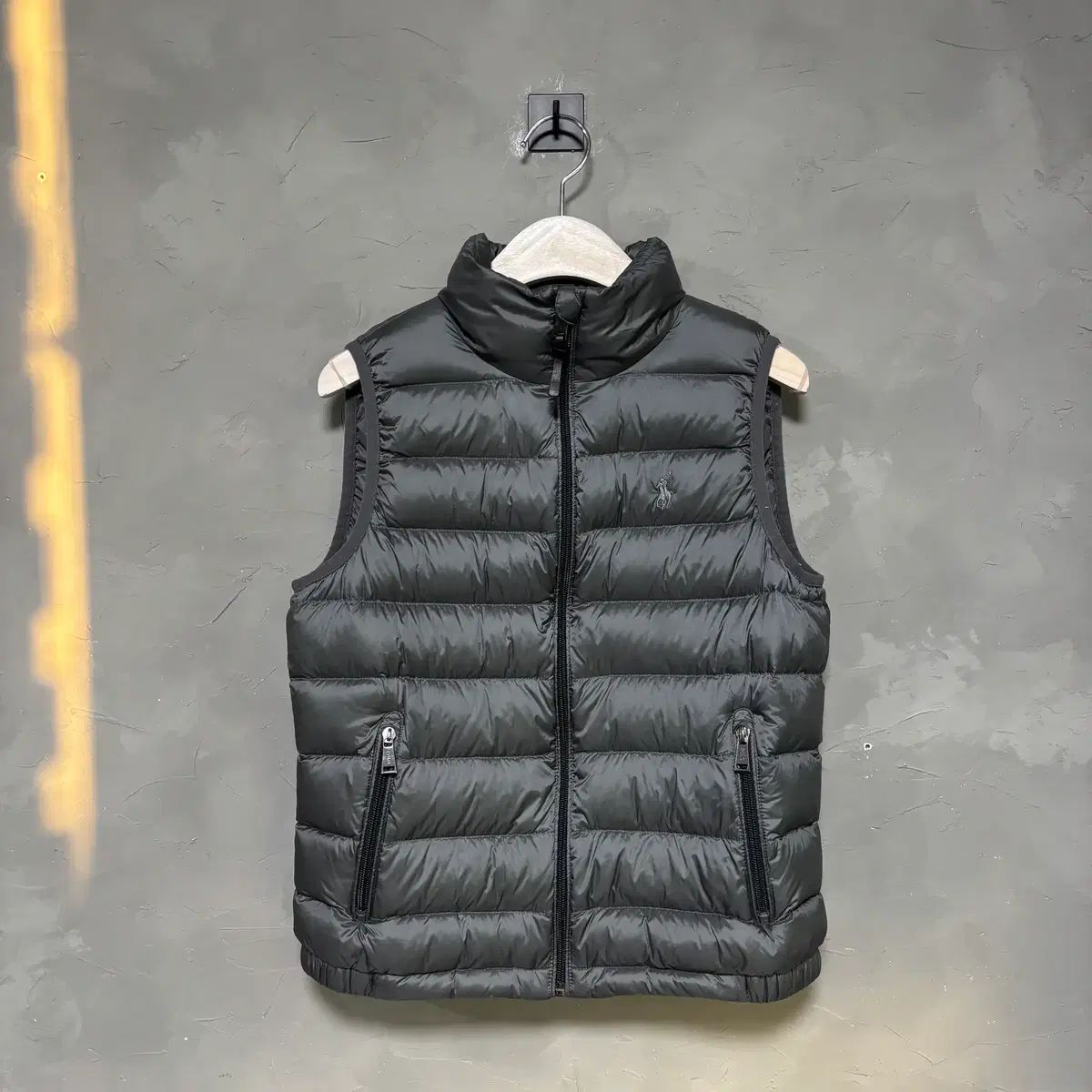 POLO RALPH LAUREN ポロラルフローレン ダウンベスト グレー