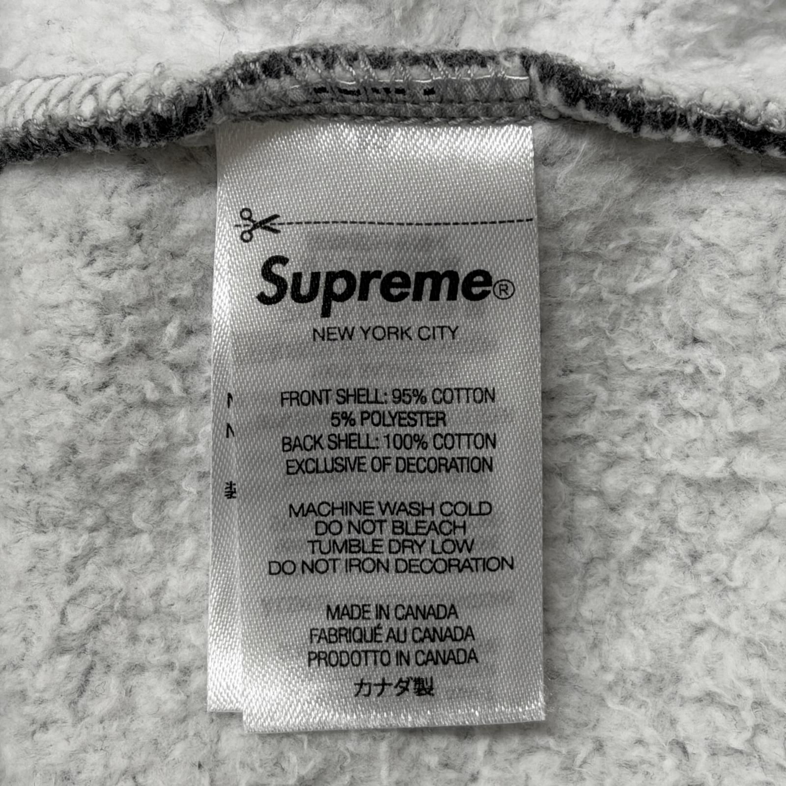 国内正規 Supreme 21AW S Logo Split Hooded Sweatshirt Sロゴ