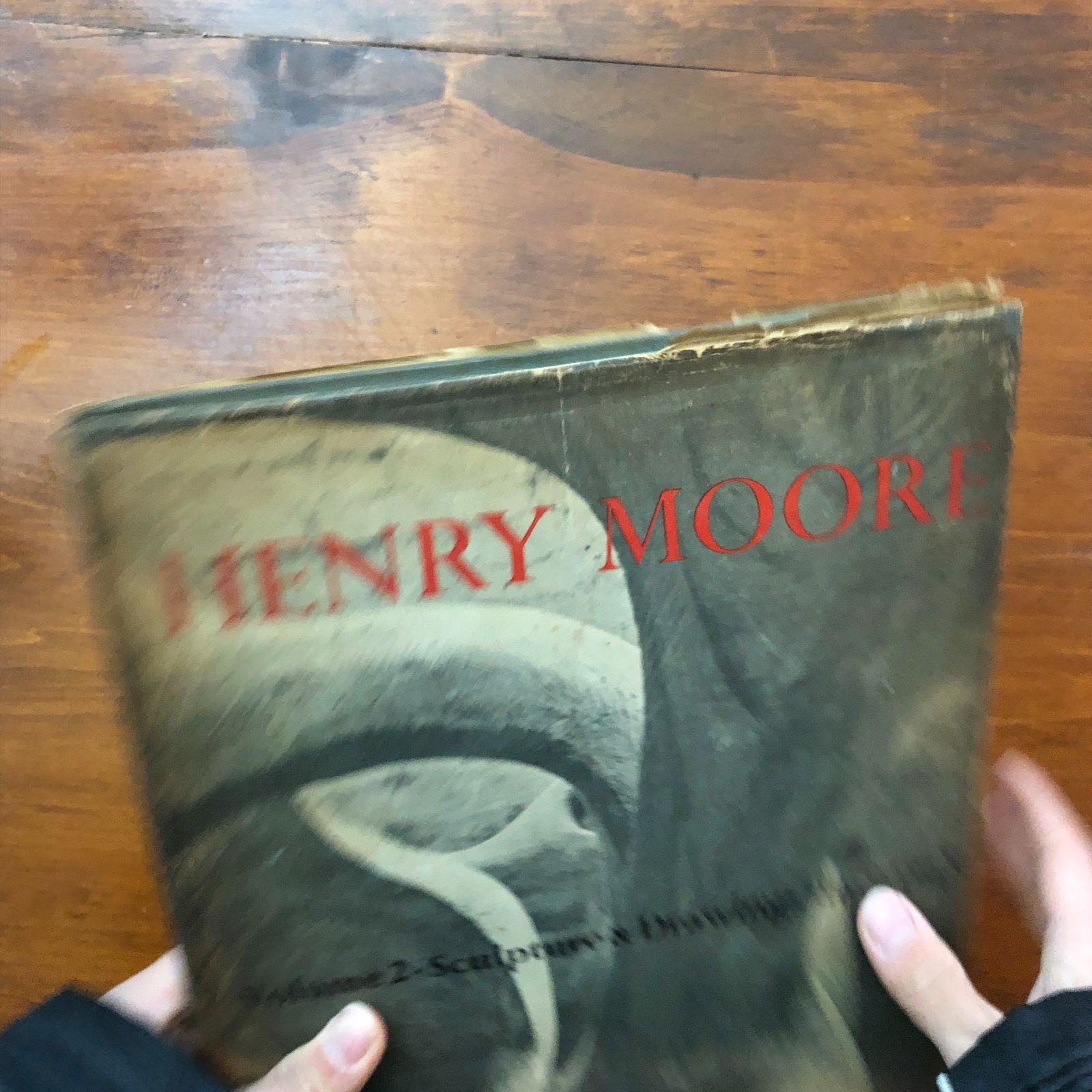 Henry Moore Volume Two: Sculpture and Drawings Sin Herbert Read