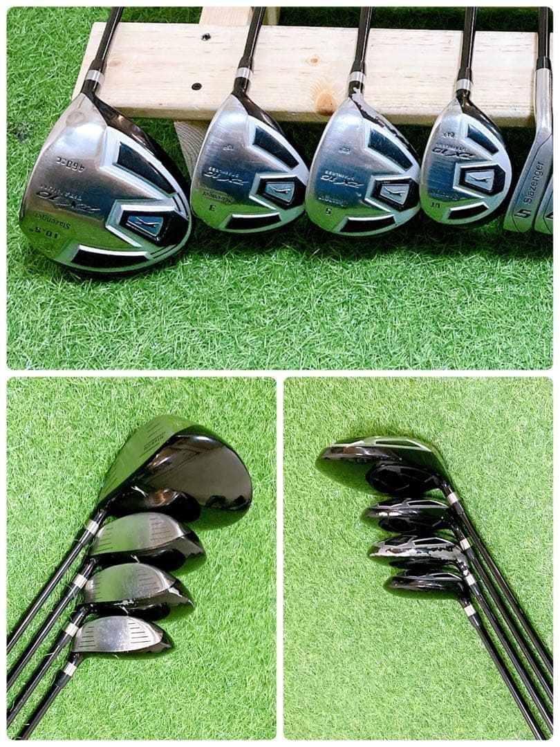 H2.初心者オススメ ゴルフクラブ メンズセット 右利き FLEX R - メルカリ