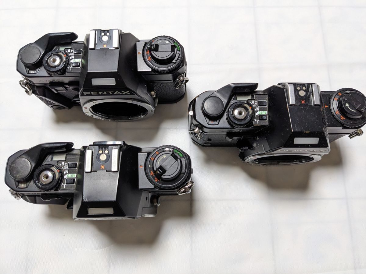 PENTAX 一眼レフカメラ 3台セット　ジャンク ☆3台まとめ / ジャンク☆ ペンタックス PENATX Super A ボディ
