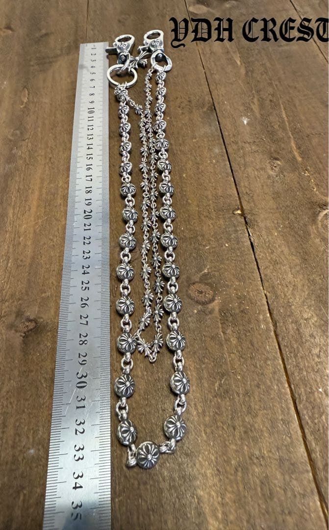 ☆WWWCHAN ウォレットチェーン ダブルクロス＆ウォレットチェーン 刻印有り
