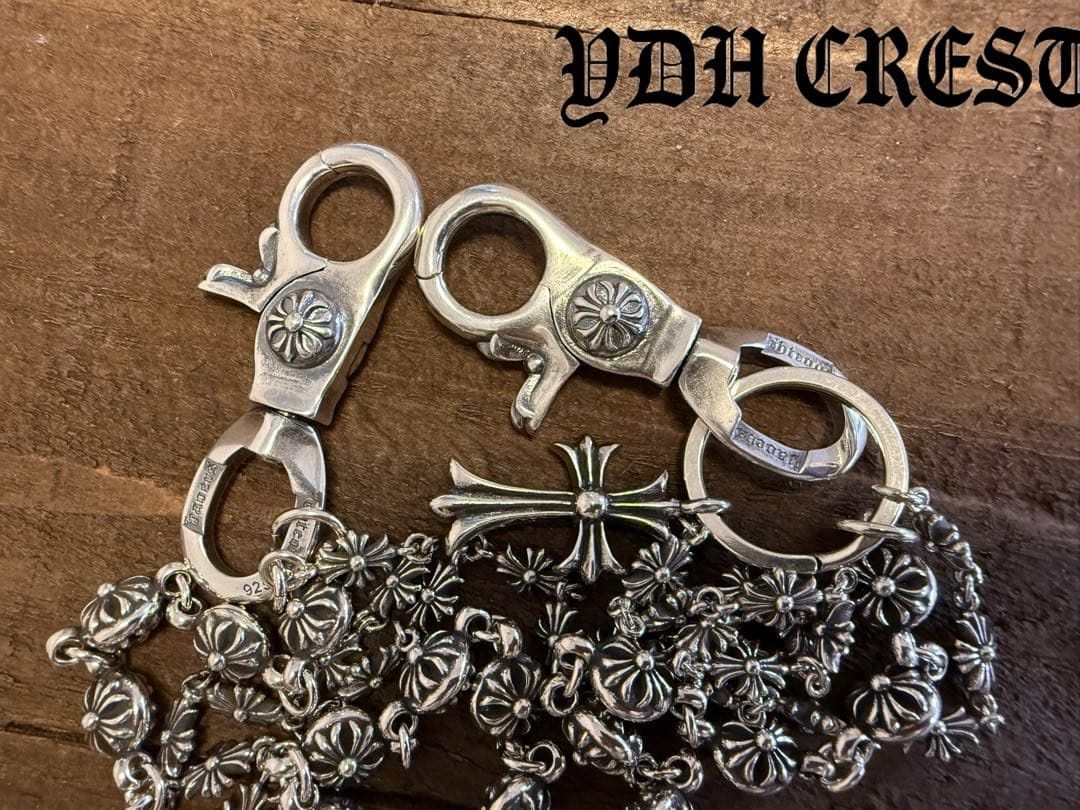 ☆WWWCHAN ウォレットチェーン ダブルクロス＆ウォレットチェーン 刻印有り