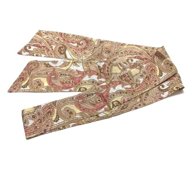 ANAYI(アナイ) ワンピース サイズ38 M レディース美品 ベージュ×ピンク