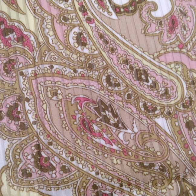 ANAYI(アナイ) ワンピース サイズ38 M レディース美品 ベージュ×ピンク