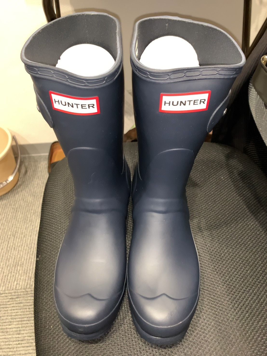 HUNTER ネイビー 長靴 - メルカリ