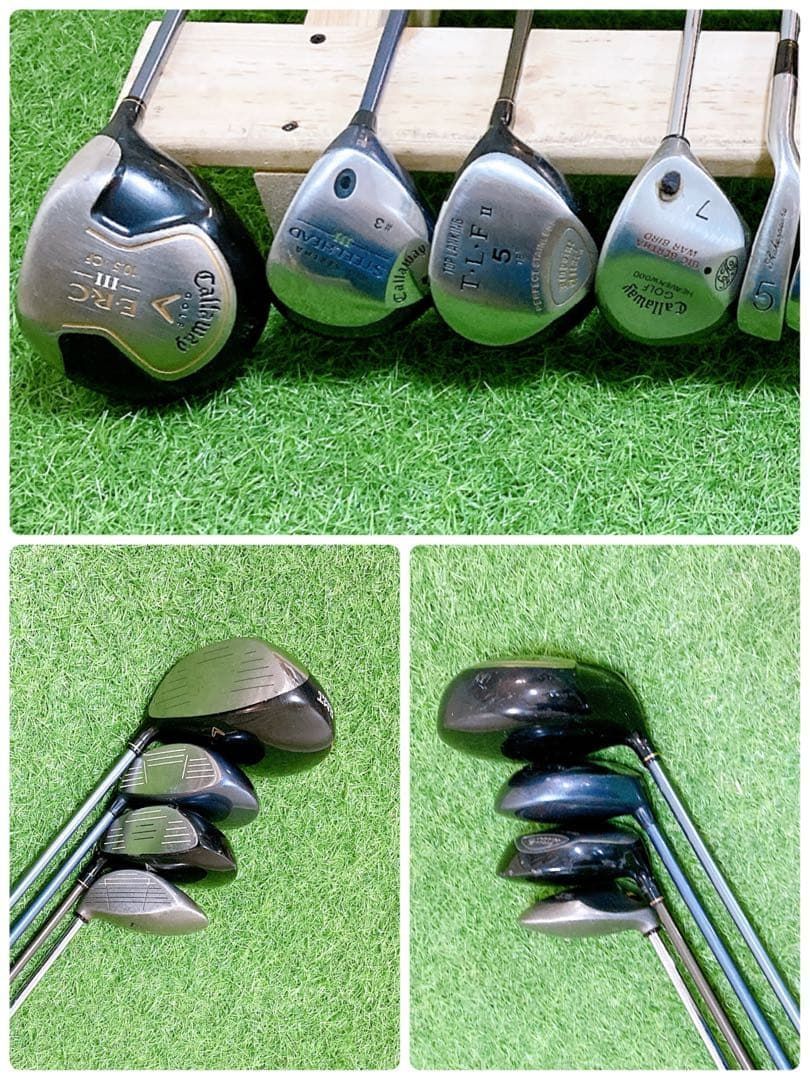 H4 キャロウェイ 初心者オススメ ゴルフクラブ メンズセット 右利き 13