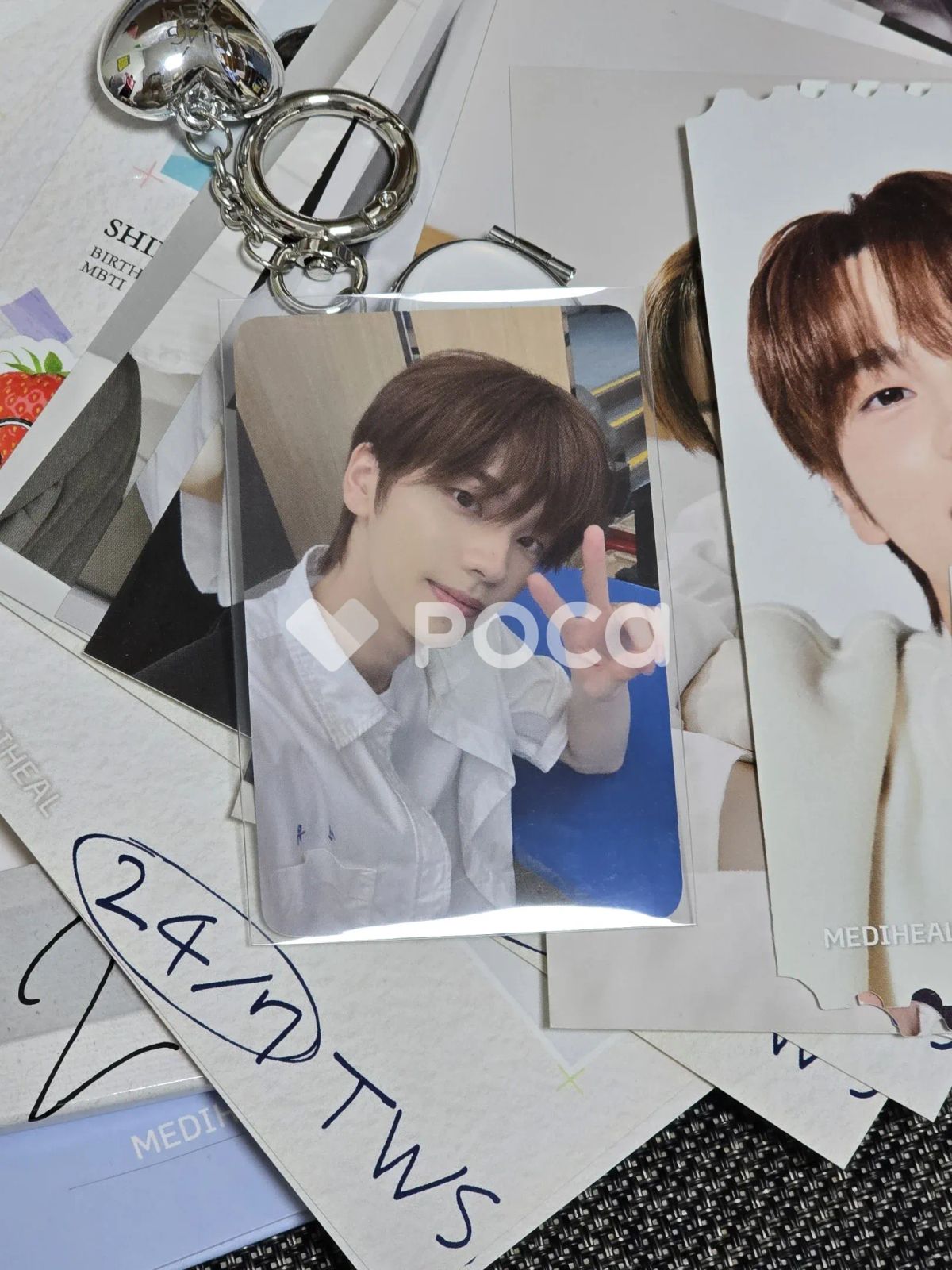 TWS 신유 hey! 公開放送 サノク トレカ