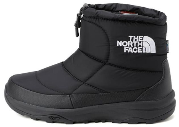 ザ ノースフェイス レディース ヌプシブーティ ウォータープルーフ ロゴ ショート アークティック グリップ NF 52485 KW 9 27 cm