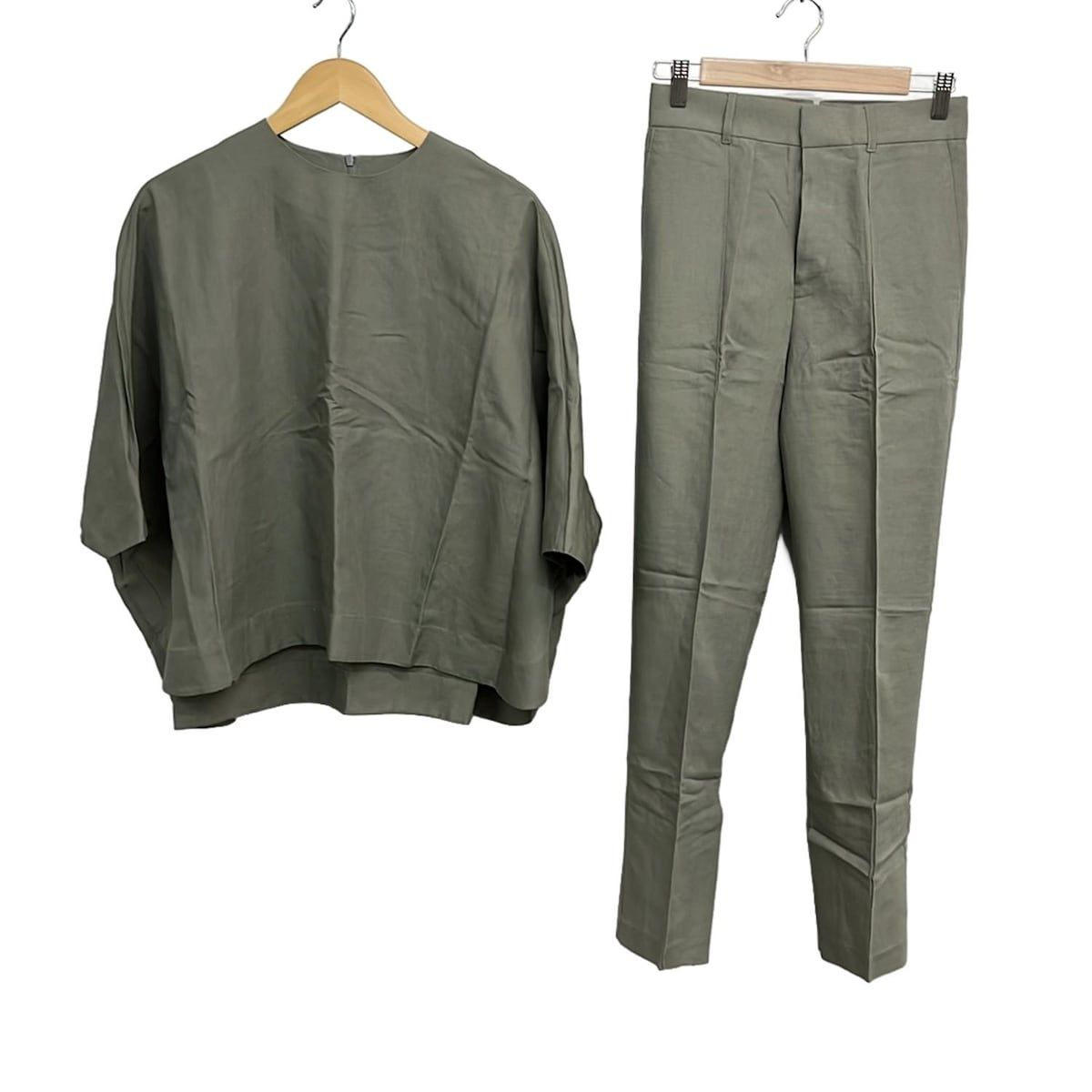 Mila Owen ミラオーウェン レディースパンツセットアップ レディース - カーキ