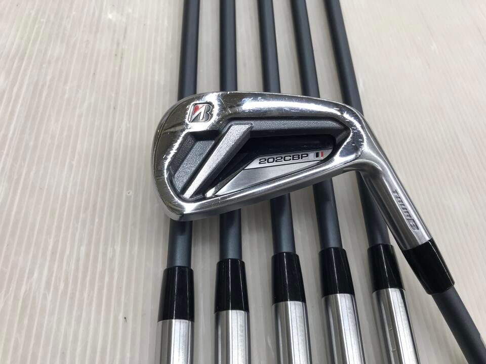 ブリヂストン TOUR B 202 CBP MCI 65 Sフレックス アイアンセット