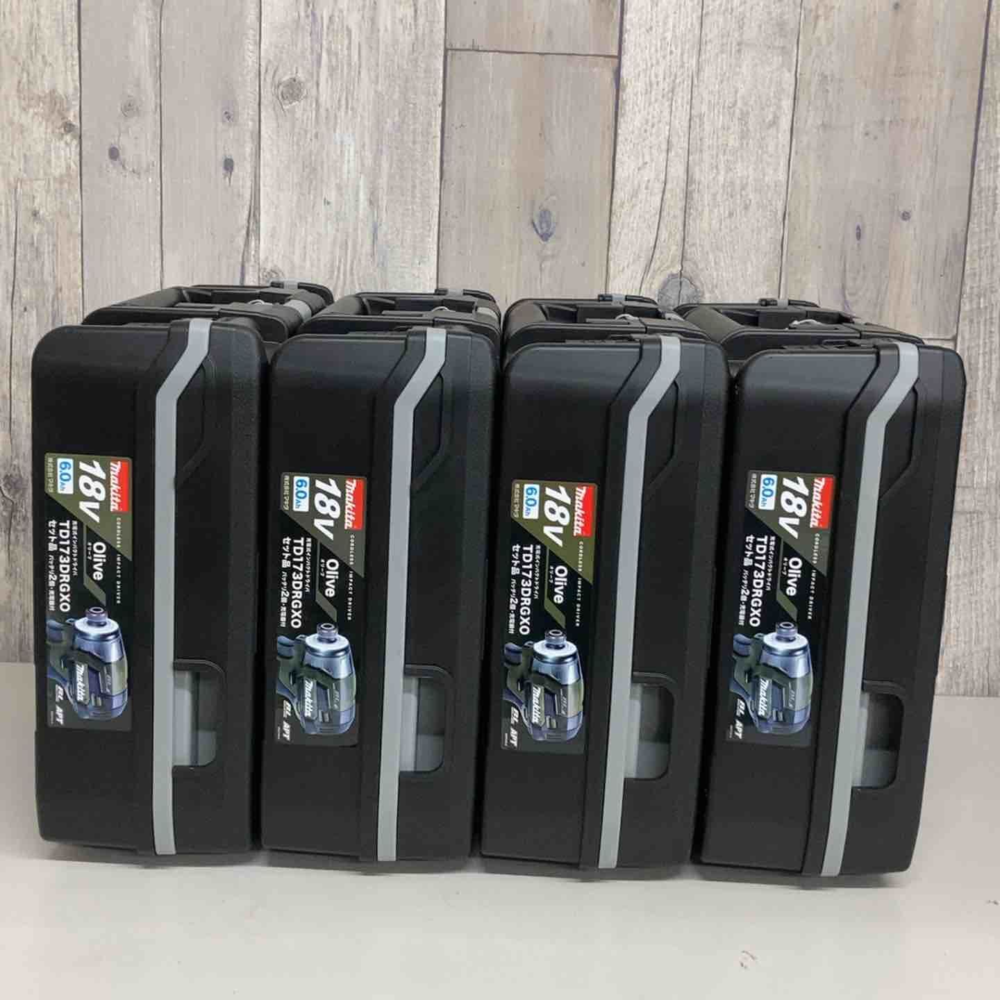 マキタ makita コードレス インパクトドライバー 4台 インパクト オリーブ
