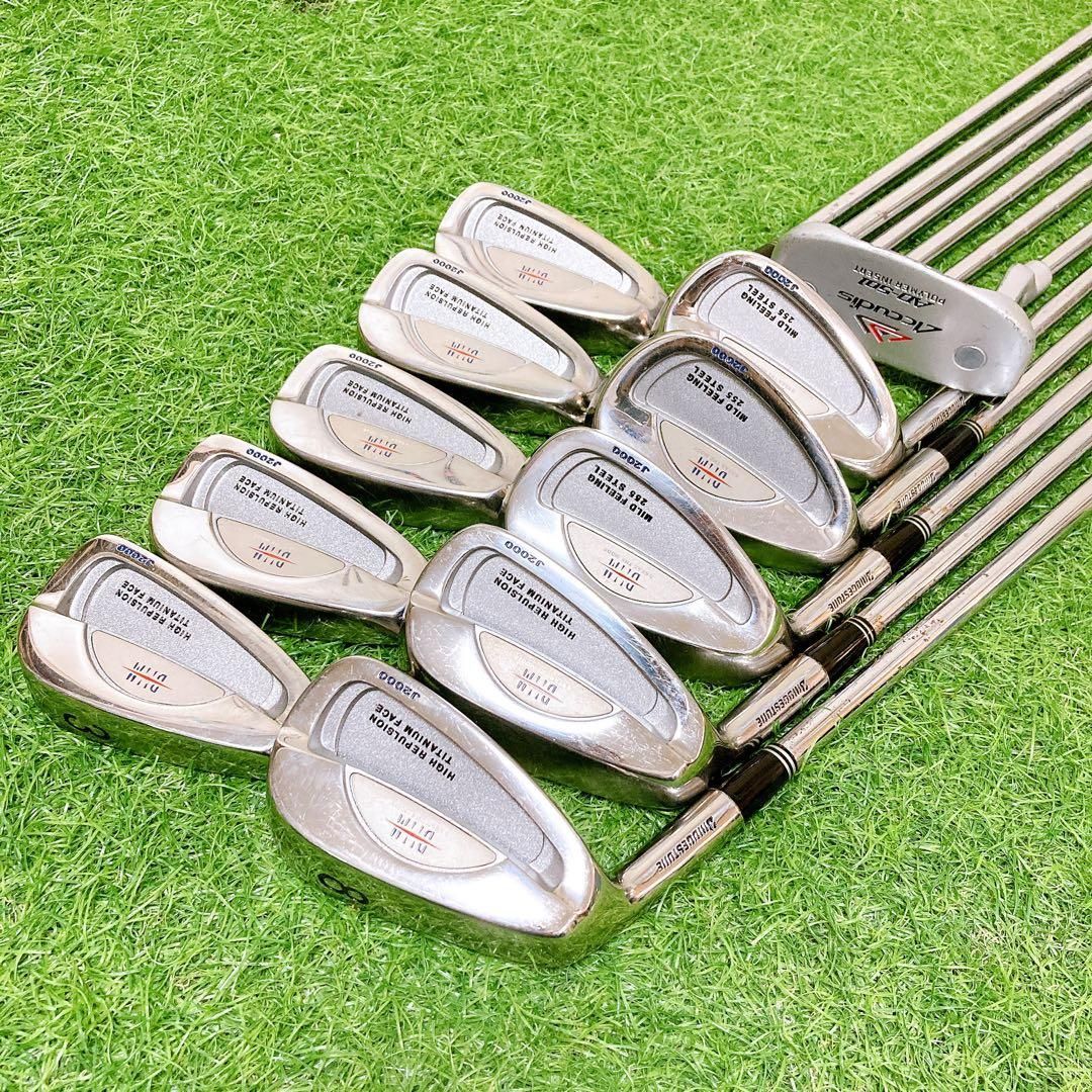 14.レフティー　左利き　初心者オススメ　ゴルフクラブ　メンズセット　13本 Hレフティー 左利き 初心者オススメゴルフクラブ メンズセット