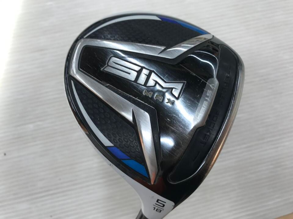 テーラーメイド SIM MAX 18度 DIAMANAD-LIMITED 80 Xフレックス フェアウェイウッド 【最短即日発送】