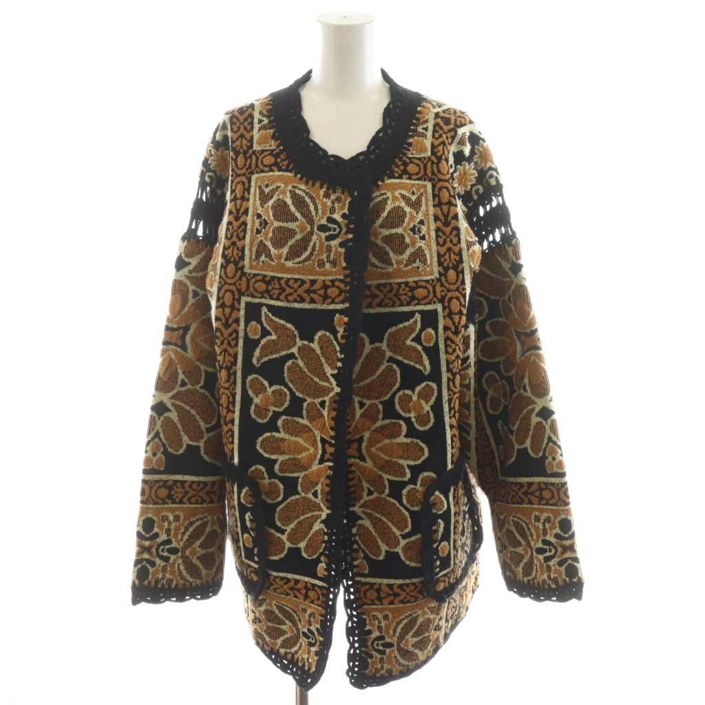 アメリヴィンテージ Ameri VINTAGE 22AW RUG PATTERN KNIT JACKET