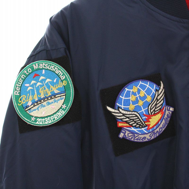 航空自衛隊PX 松島基地帰還記念 ブルーインパルス フライトジャケット