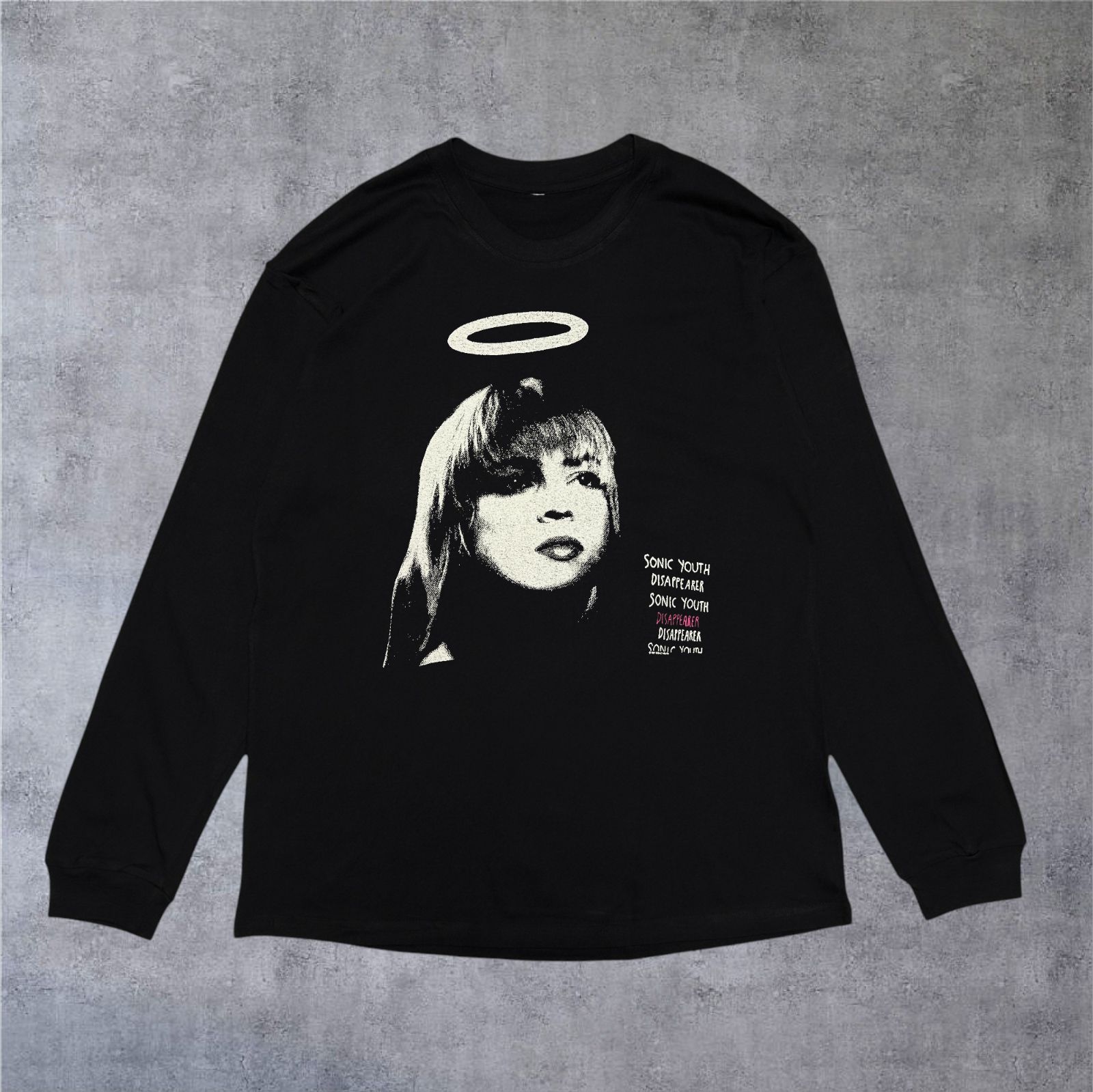 Sonic Youth ソニック・ユース Disappearer バンド 長袖Tシャツ バンT 