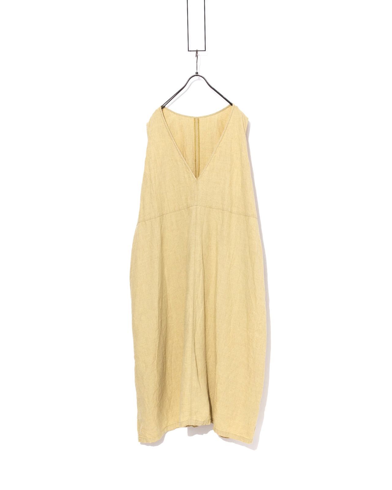 nest Robe ネストローブ リネンVネックノースリーブワンピース - メルカリ