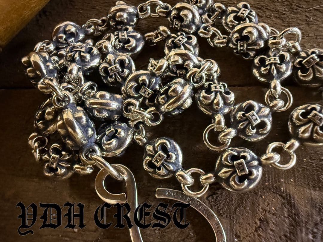 ☆XXXCHAN ウォレットチェーン バイカー必須ウォレットシルバチ 刻印