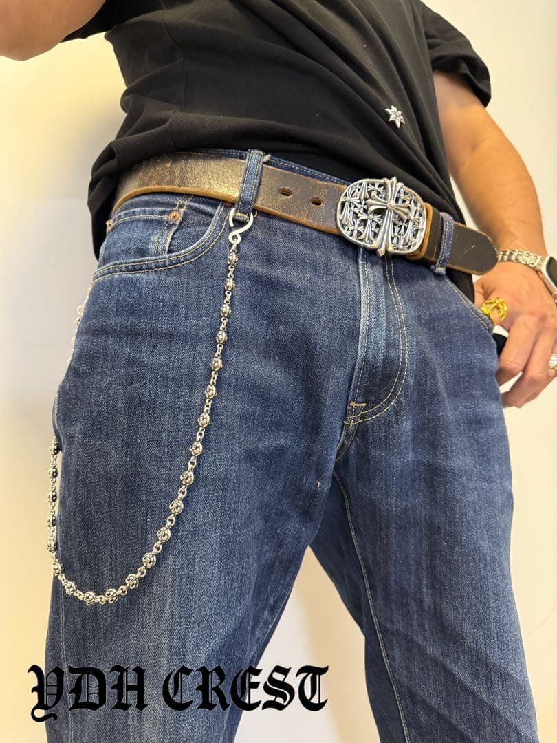 ☆XXXCHAN ショップ ウォレットチェーン バイカー必須ウォレットシルバ