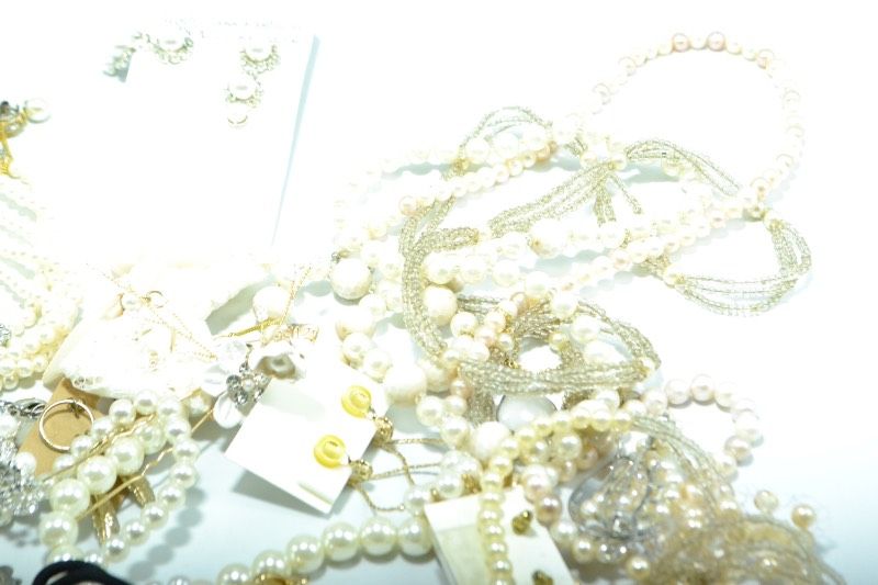 パール アクセサリー まとめ売り 10 送料無料】 パール系アクセサリー まとめ売り ネックレス アクセサリー