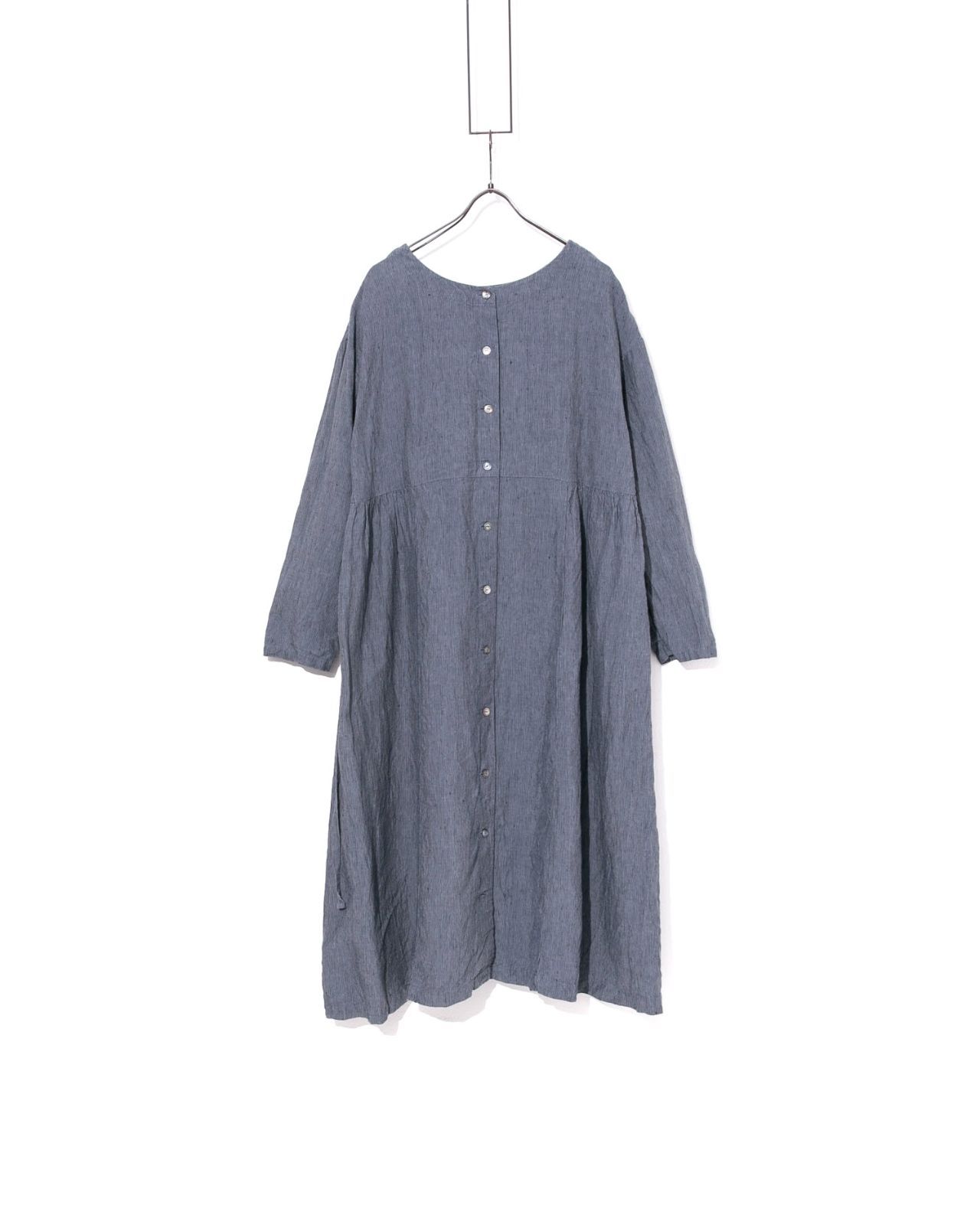 nest Robe ネストローブ リネンストライプワンピース