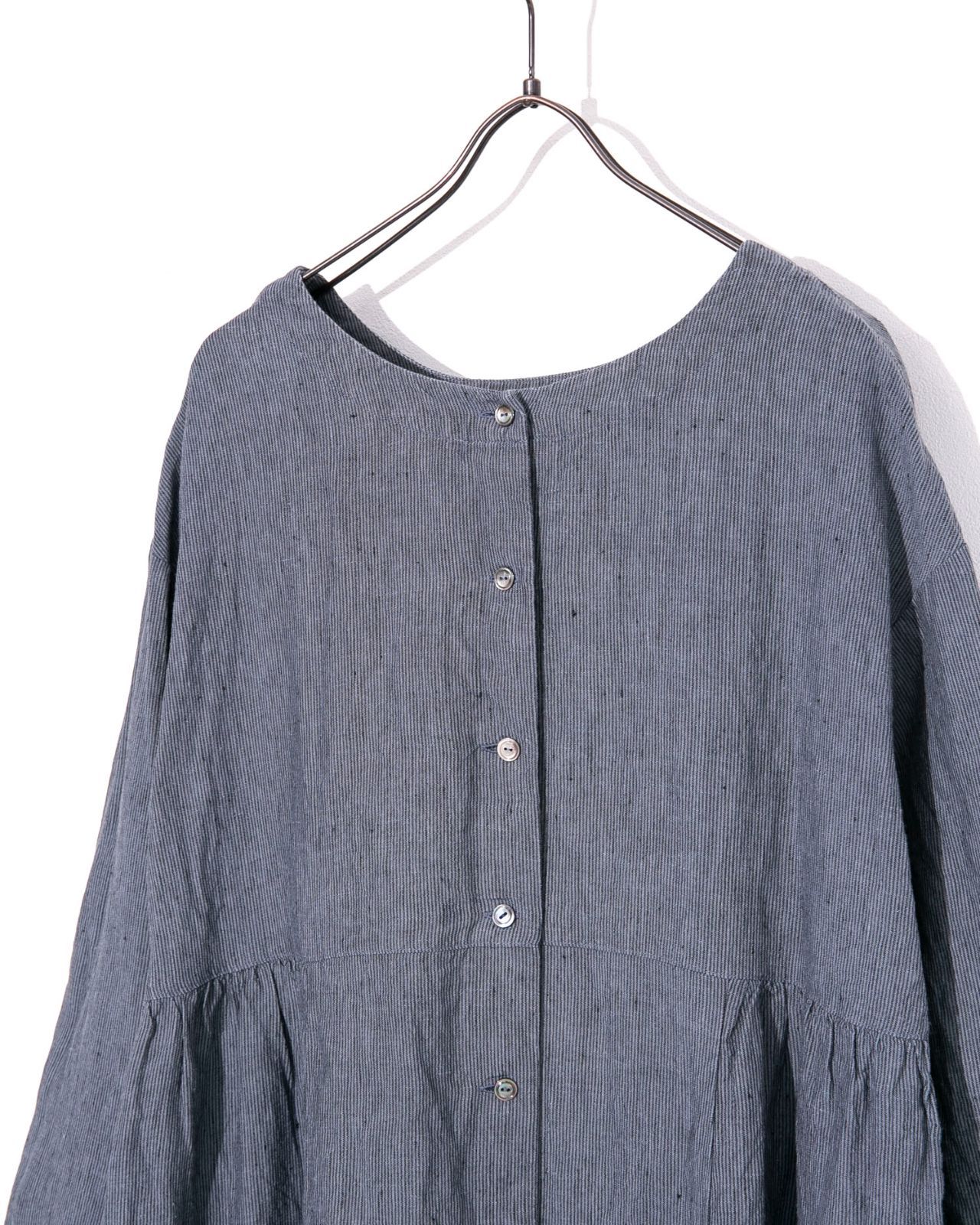 nest Robe ネストローブ リネンストライプワンピース