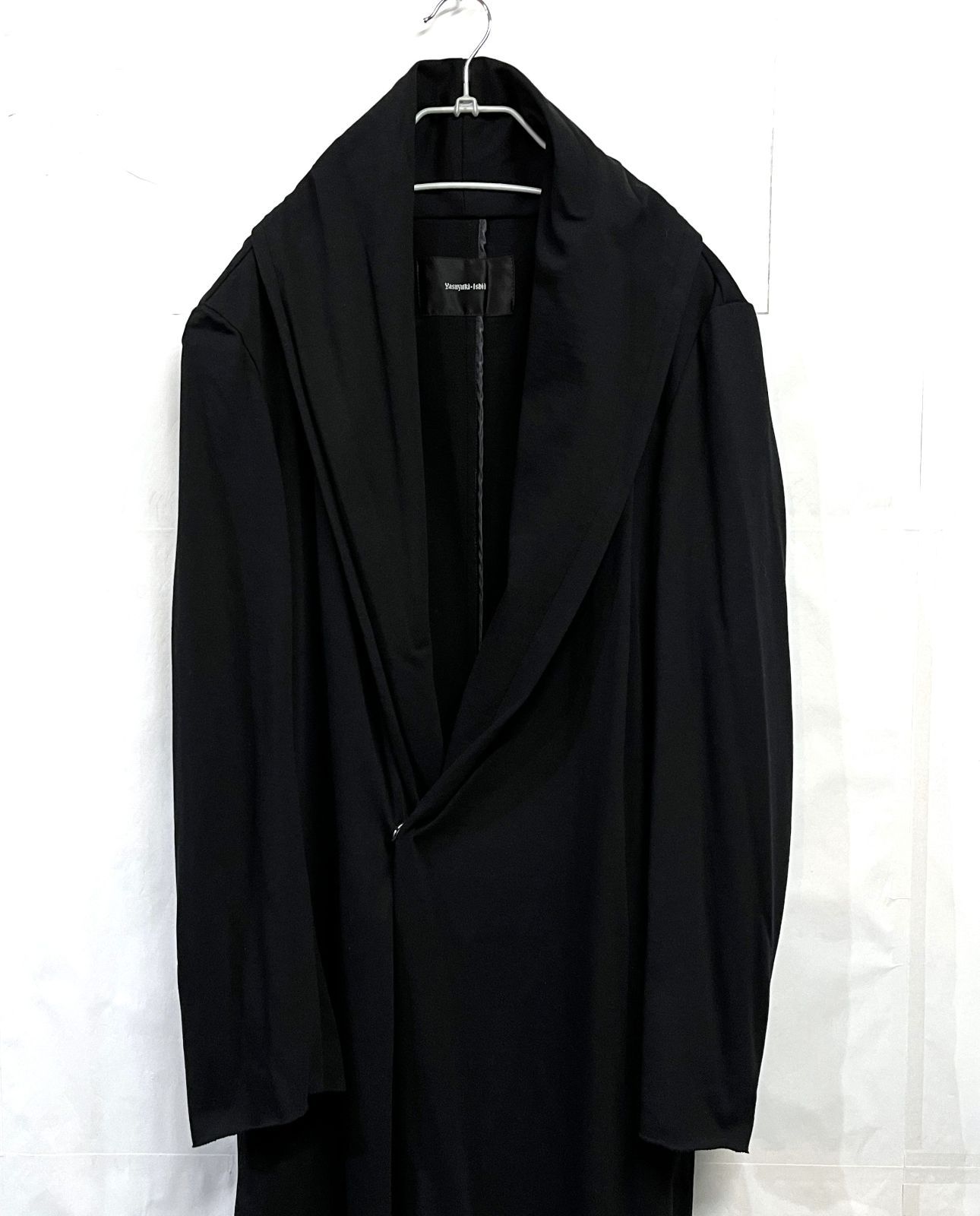 Yasuyuki Ishii｜イシイヤスユキ ショールカラー ロングコート - メルカリ