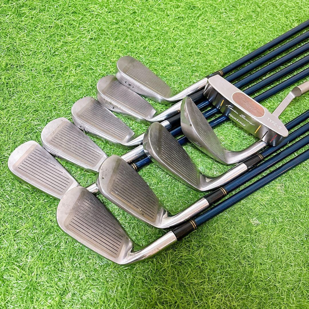 H3.ツアーステージ 初心者オススメ ゴルフクラブ メンズセット 右利き 14本