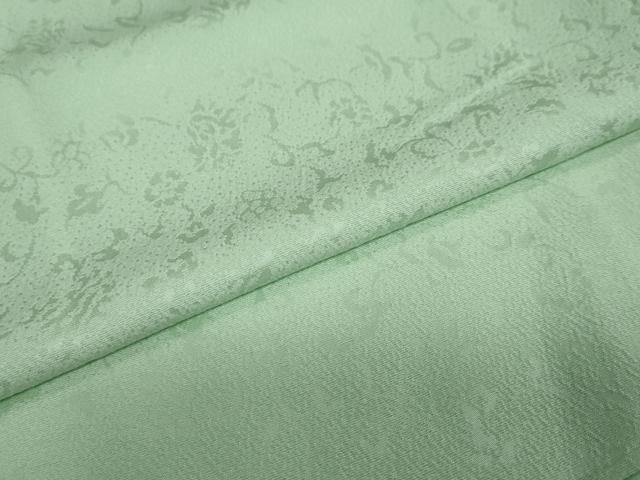 平和屋着物●上質な色無地 草花地紋