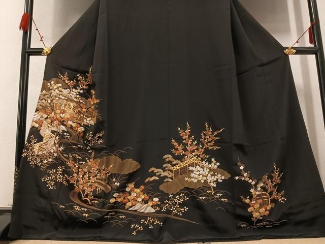 豪華黒留袖