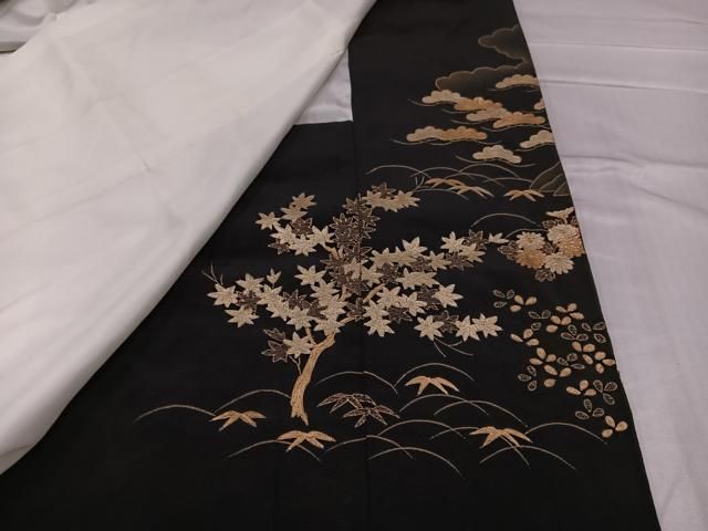 平和屋着物 豪華黒留袖