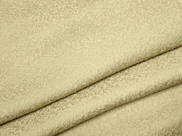 平和屋着物●上質な色無地 紋意匠 榛色 正絹 ♥ hy