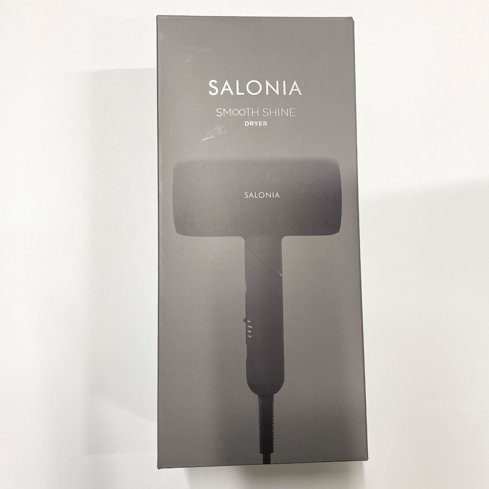 SALONIAヘアードライヤー スムースシャイン ブラック Aランク 460