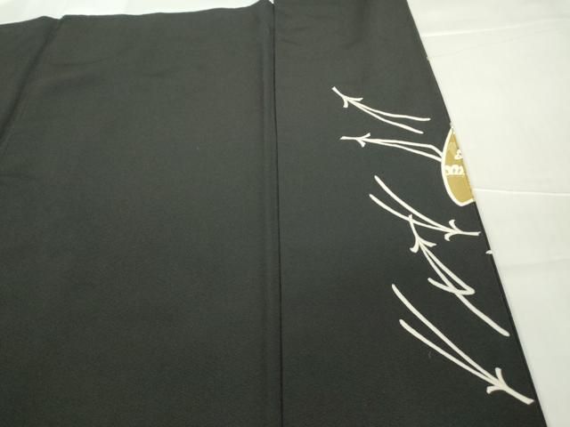 豪華黒留袖 駒刺繍