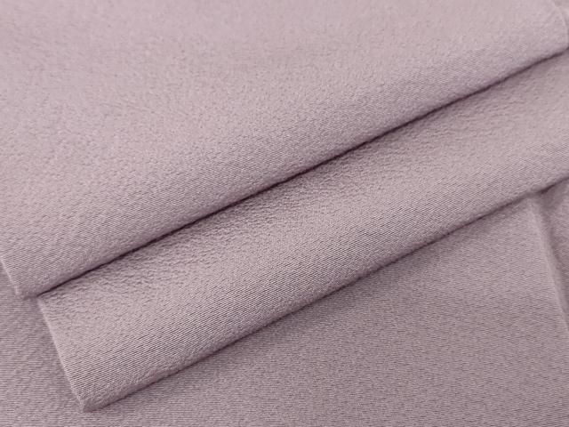 平和屋着物●上質な色無地 浅紫色 正絹 cs