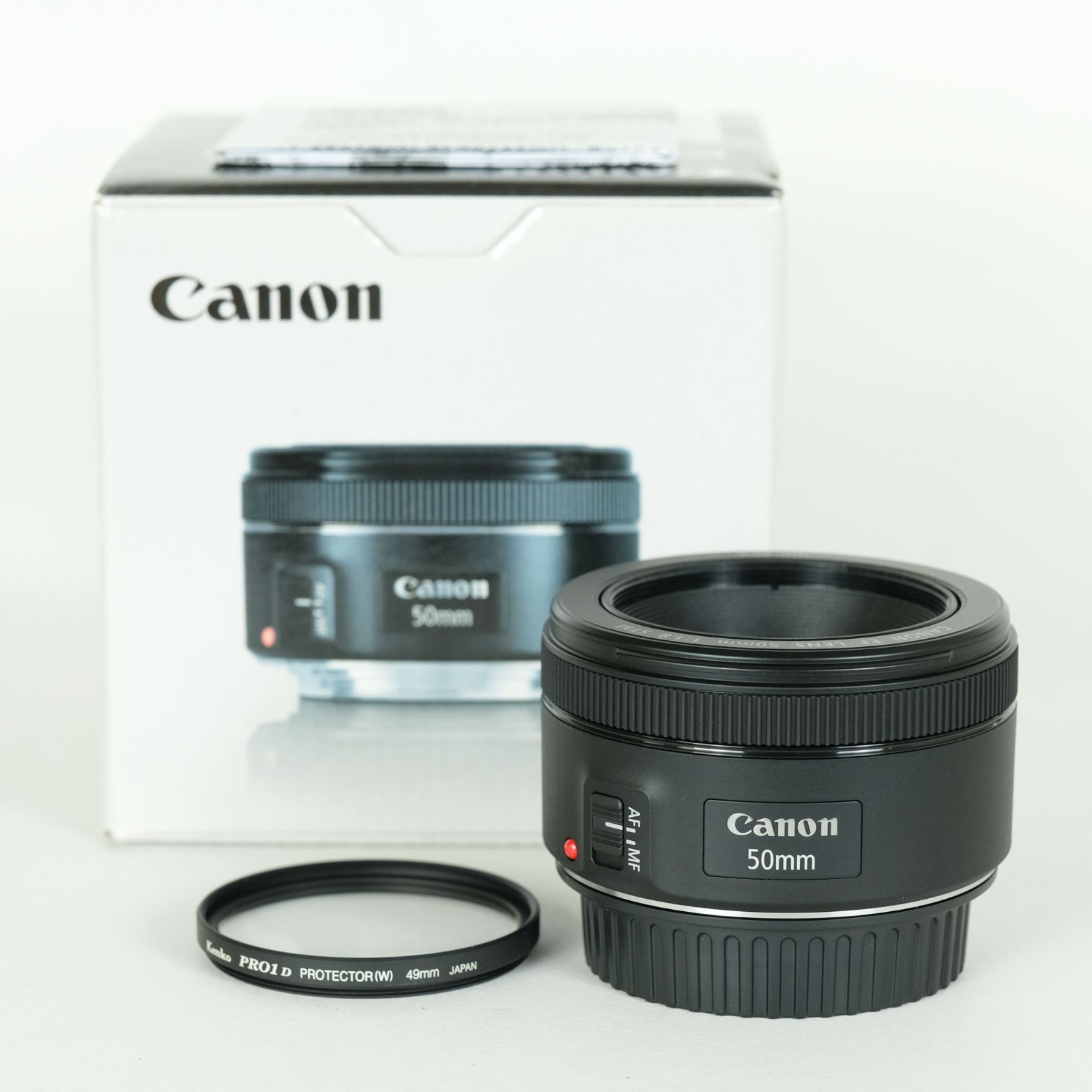 美品 | フィルター付] Canon EF50mm F1.8 STM | Canon EFマウント