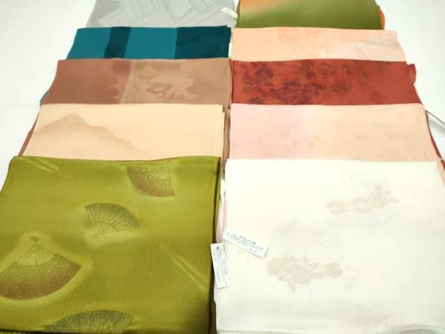 平和屋着物★和装小物　帯揚げ10枚セット　正絹　逸品　未使用　CABD8647ju 平和屋着物☆和装小物 帯揚げ10枚セット 正絹 逸品 未使用 CAAZ6322ju