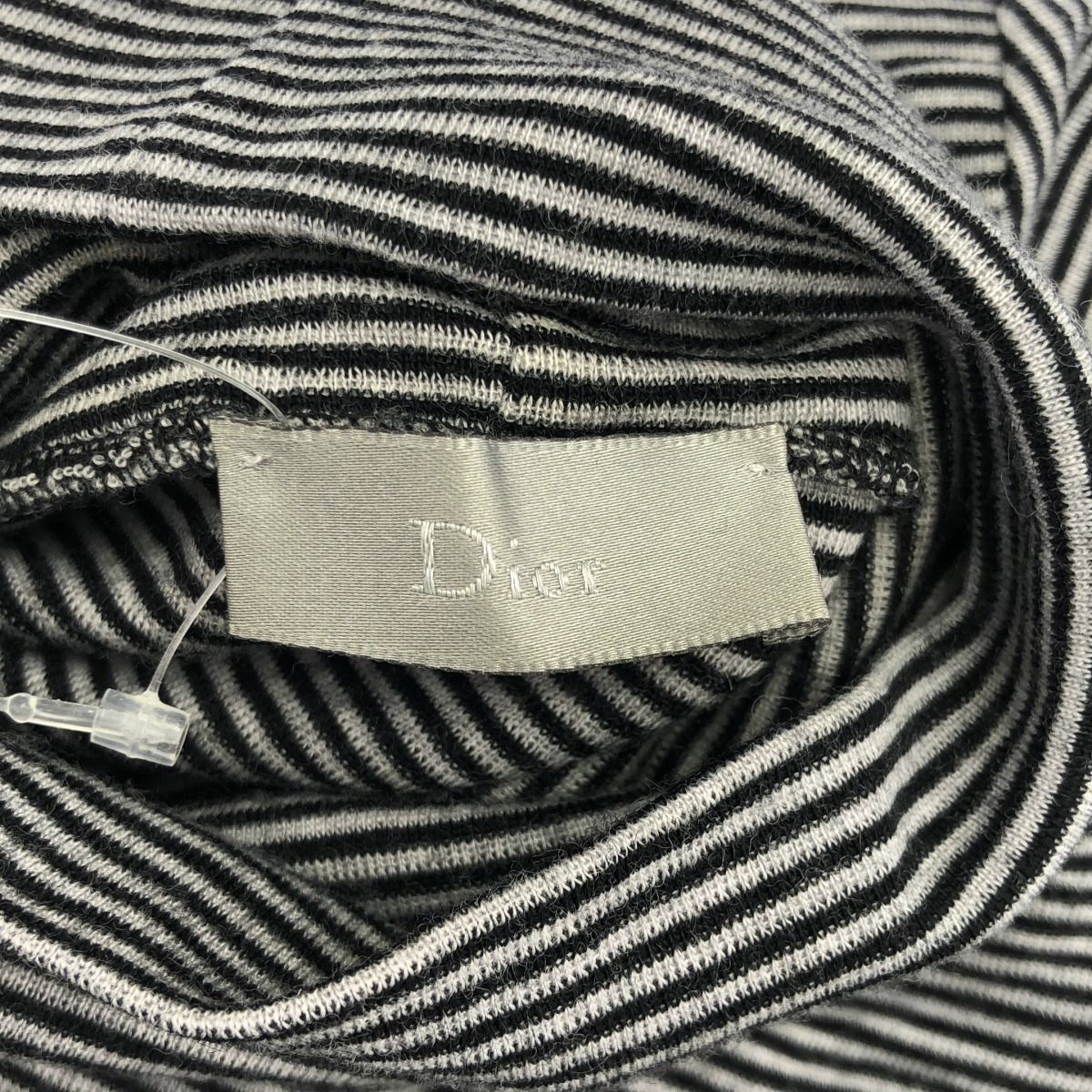 Dior homme 05aw ハイネックボーダーニット Dior HOMME ディオールオム 2005AW タートルネックボーダーニット