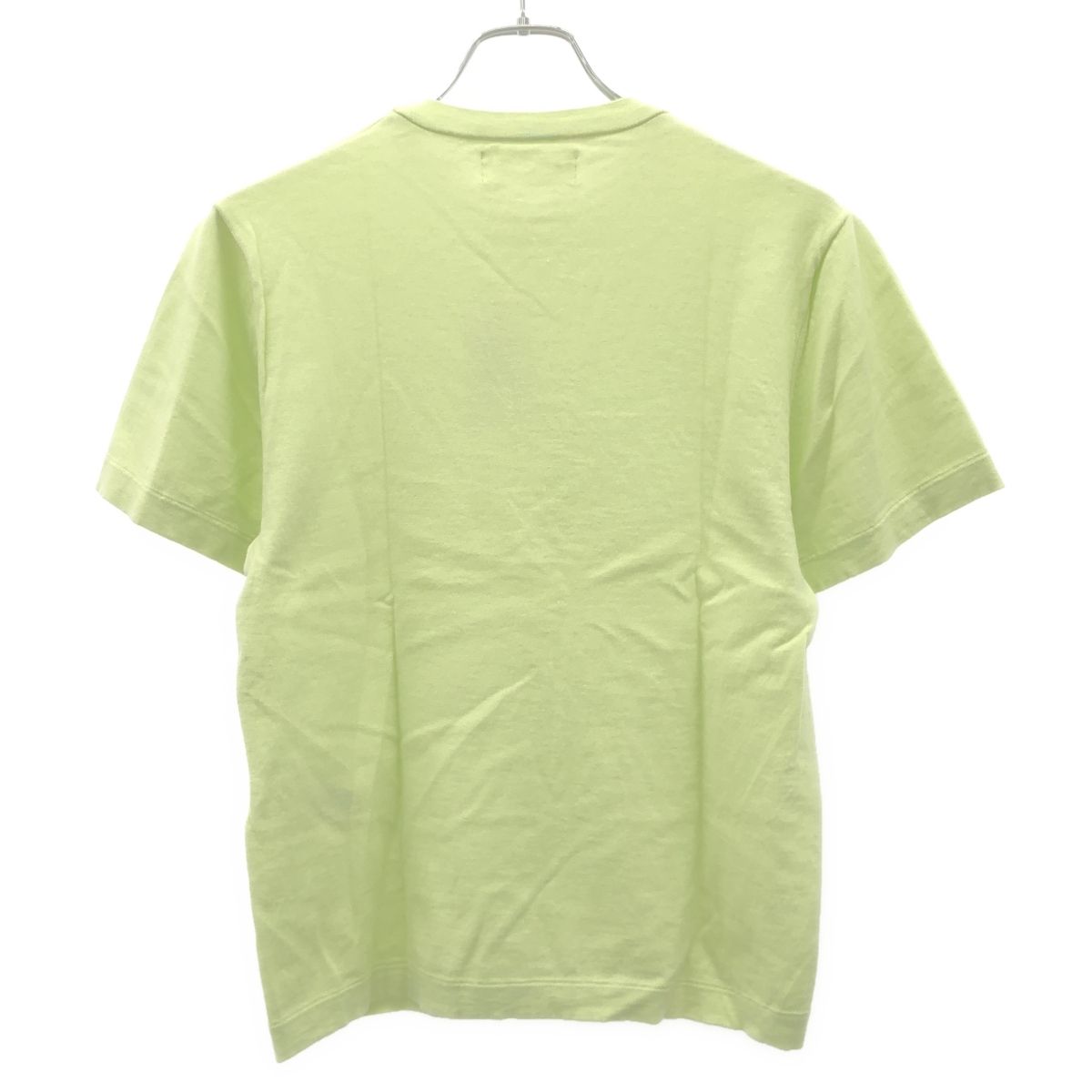 extreme cashmere エクストリームカシミヤ コットンカシミヤニットTシャツ ライムグリーン