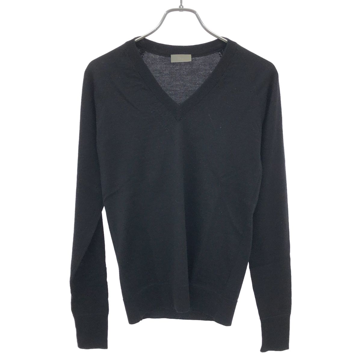 dior homme AW05 ダメージ　Vネック　ニット　セーター Dior HOMME ディオールオム 2005AW 爪痕 Vネックダメージニット