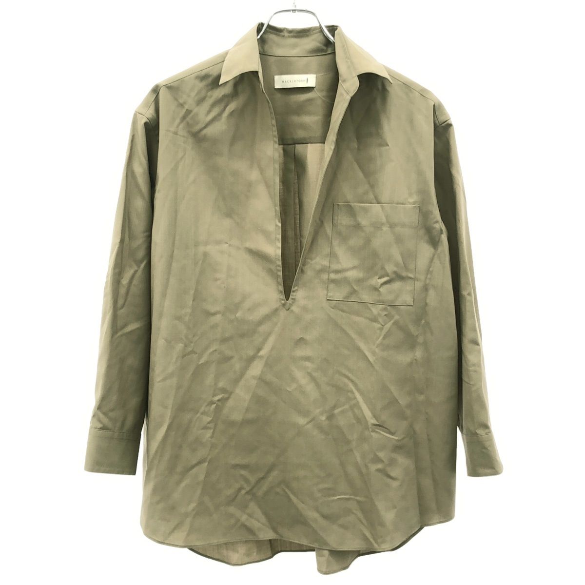 マッキントッシュ KILSTAY SKIPPER SH スキッパーシャツブラウス ベージュ 6