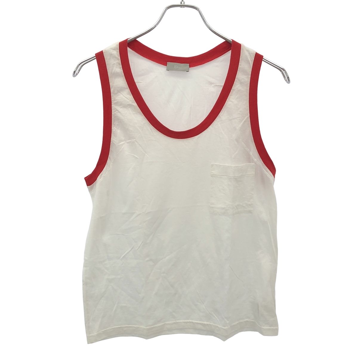 Dior HOMME ディオールオム 2005SS タンクトップ 5EH3075005 ホワイト