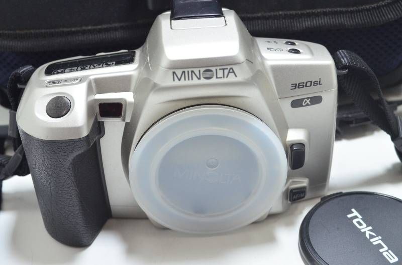 送料無料】ミノルタ MINOLTA α360si フィルムカメラ レンズ2本セット