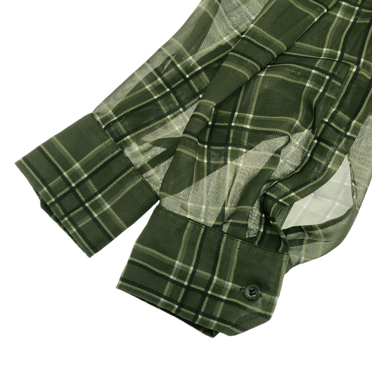 DRIES VAN NOTEN ドリスヴァンノッテン 20AW シアーロングチェック