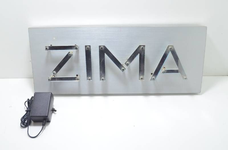 送料無料】ZIMA ジーマ LEDライト 看板 ネオンサイン 店舗ディスプレイ