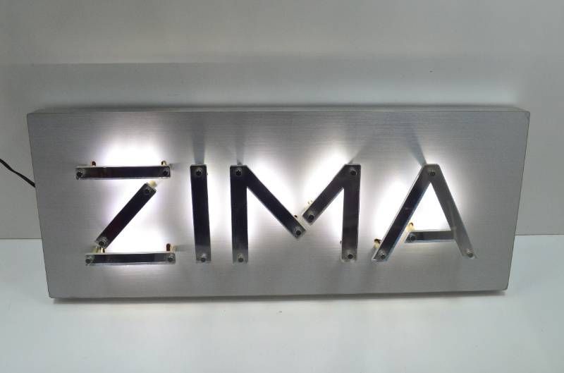送料無料】ZIMA ジーマ LEDライト 看板 ネオンサイン 店舗ディスプレイ