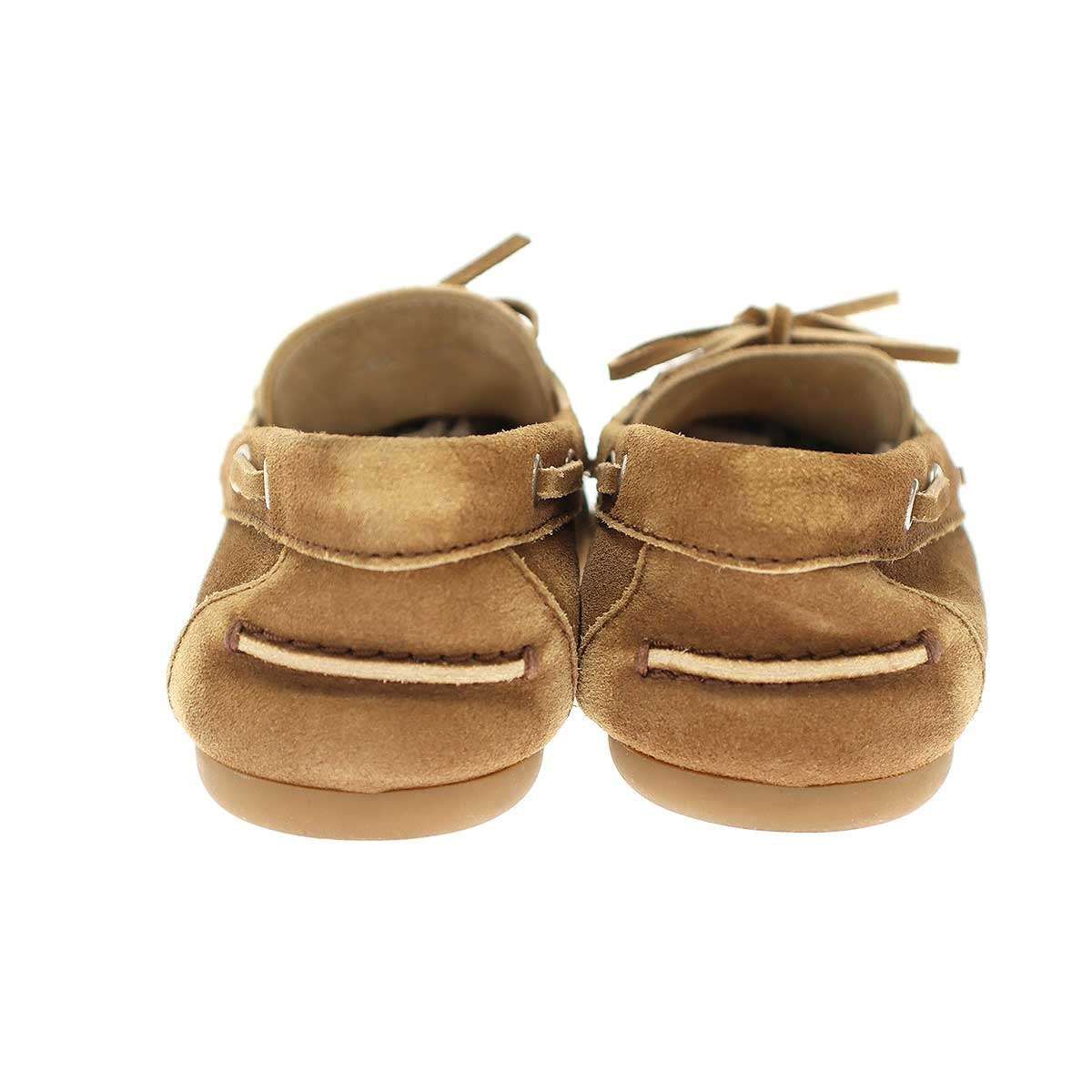 miu miu ミュウミュウ スエード ローファーシューズ ブラウン 36 1/2