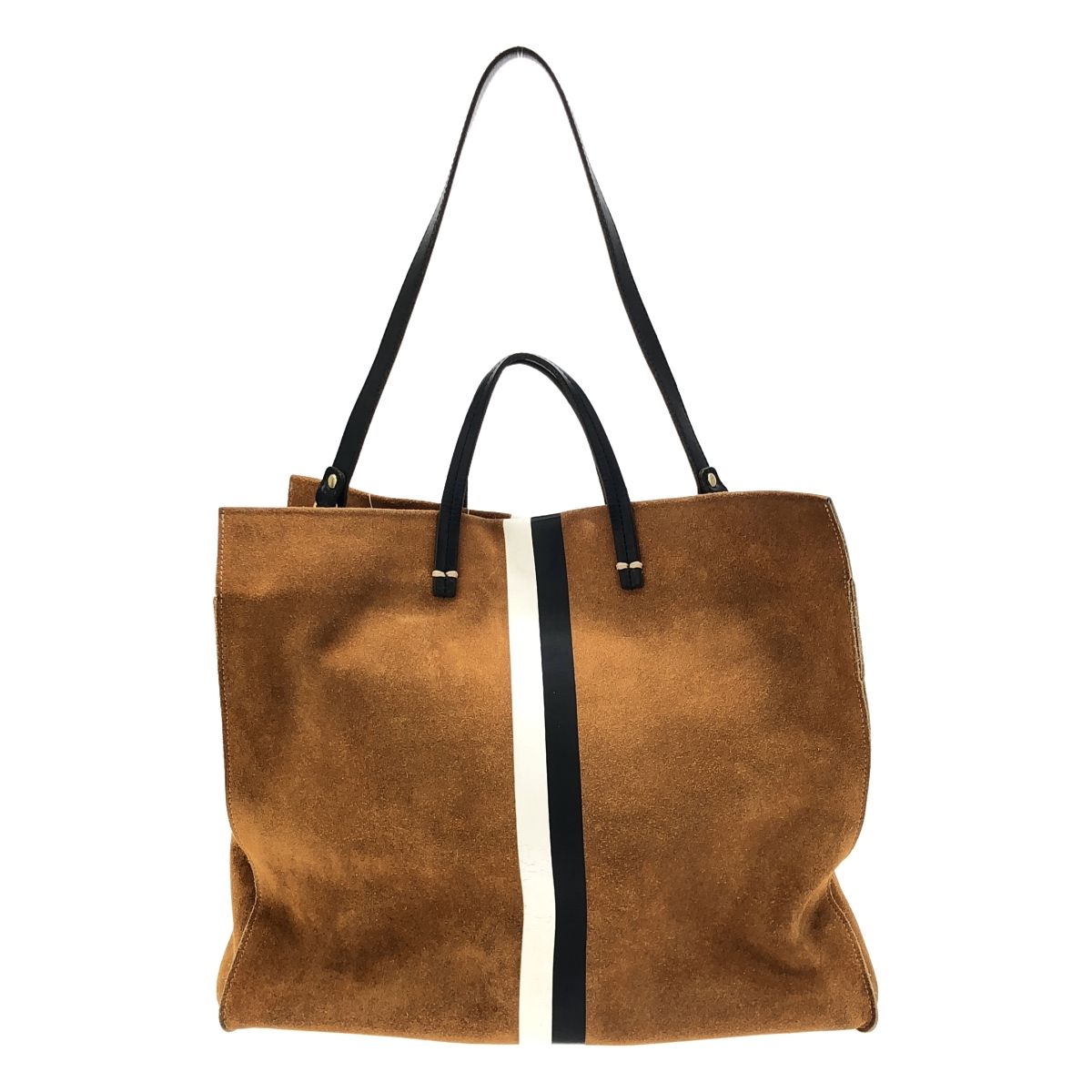 注文 Clare V. クレアヴィヴィエ スウェードレザーショルダートート