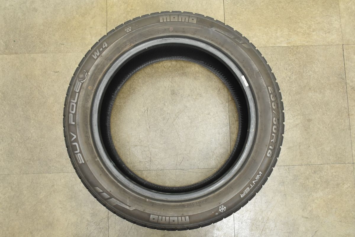  製 スタッドレス 4本 MOMO POLE W 4 235 50 R 18 レクサス LS 460 600 h アルファード ヴェルファイア V 60クロスカントリー XC 70 18インチ スタッドレス